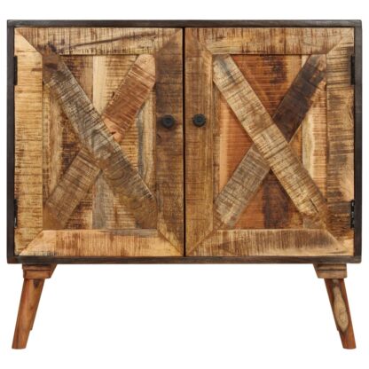 Sideboard aus massivem Mangoholz 85x30x75 cm - Image 2
