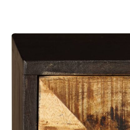 Sideboard aus massivem Mangoholz 85x30x75 cm - Image 4