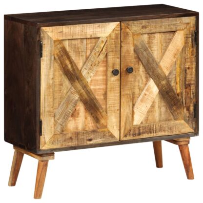 Sideboard aus massivem Mangoholz 85x30x75 cm - Image 10