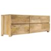 TV-Schrank Massivholz Mango 110x30x40 cm