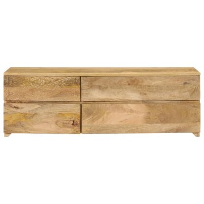 TV-Schrank Massivholz Mango 110x30x40 cm - Image 2