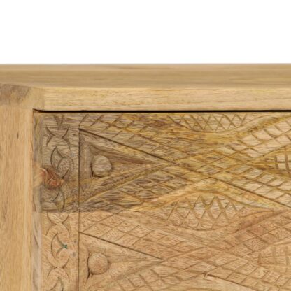 TV-Schrank Massivholz Mango 110x30x40 cm - Image 11