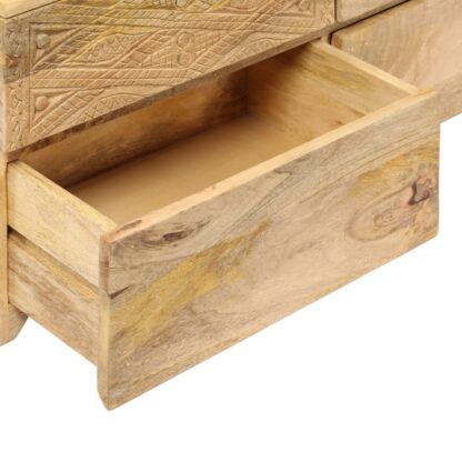 TV-Schrank Massivholz Mango 110x30x40 cm - Image 7