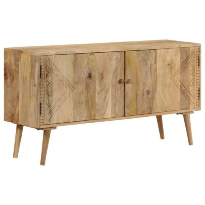 Sideboard Mango Massivholz 110x30x60 cm - Image 10