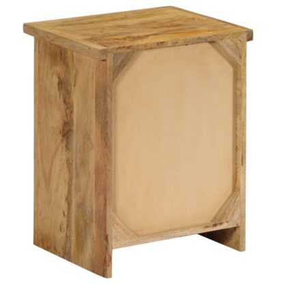 Nachttisch Mangoholz Massiv 40 x 30 x 50 cm - Image 4