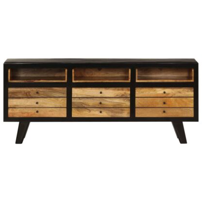 TV-Schrank Massivholz Mango 120x30x50 cm - Image 2