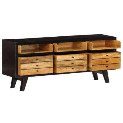 TV-Schrank Massivholz Mango 120x30x50 cm - Image 5