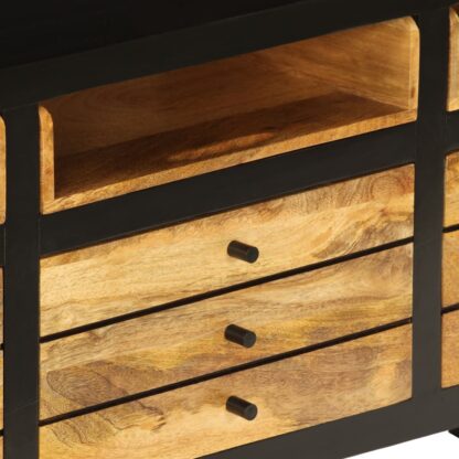 TV-Schrank Massivholz Mango 120x30x50 cm - Image 7