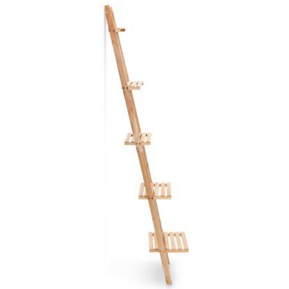 Leiterregal Zedernholz 41,5x30x176 cm - Image 2