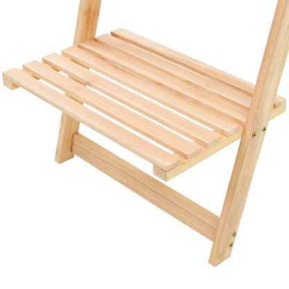Leiterregal Zedernholz 41,5x30x176 cm - Image 4