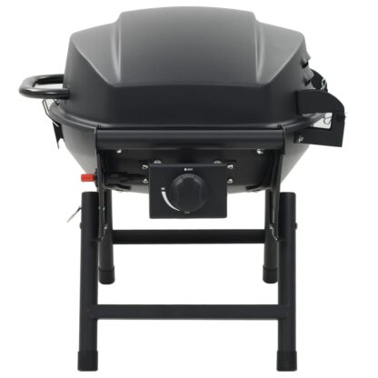 Tragbarer Gasgrill mit Kochzone Schwarz - Image 5