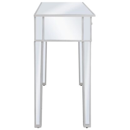 Verspiegelter Konsolentisch aus MDF und Glas 106,5x38x76,5 cm - Image 4