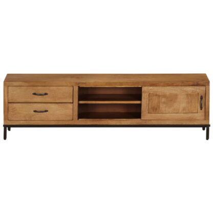 TV-Schrank Massivholz Mango 140x30x40 cm - Image 3