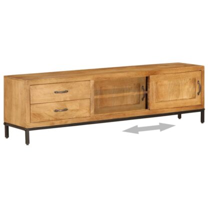TV-Schrank Massivholz Mango 140x30x40 cm - Image 4