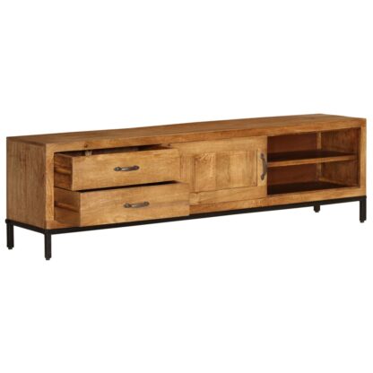 TV-Schrank Massivholz Mango 140x30x40 cm - Image 6