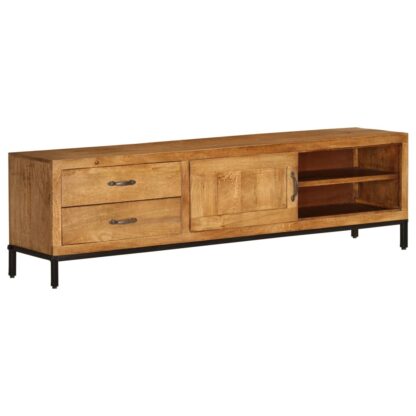 TV-Schrank Massivholz Mango 140x30x40 cm - Image 8