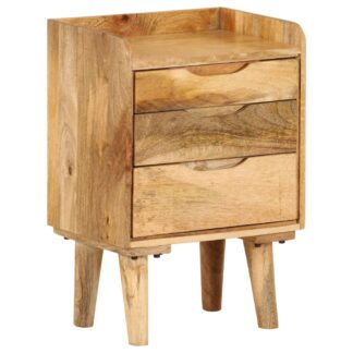 Nachttisch Mangoholz Massiv 40 x 30 x 59,5 cm