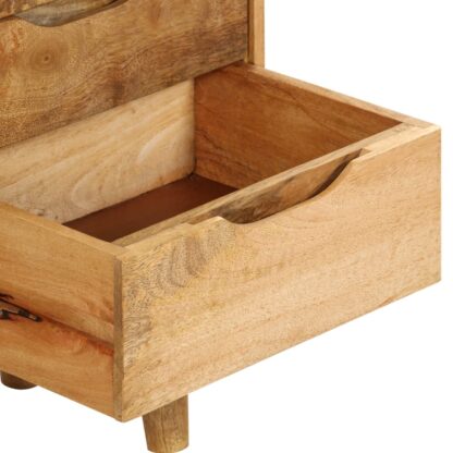 Nachttisch Mangoholz Massiv 40 x 30 x 59,5 cm - Image 11