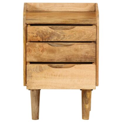 Nachttisch Mangoholz Massiv 40 x 30 x 59,5 cm - Image 4