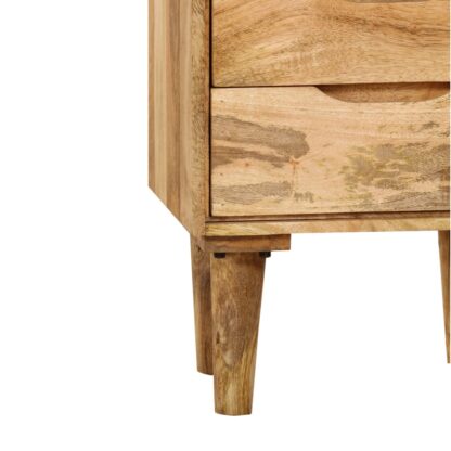 Nachttisch Mangoholz Massiv 40 x 30 x 59,5 cm - Image 7