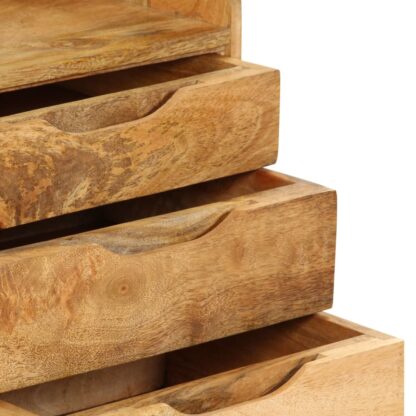 Nachttisch Mangoholz Massiv 40 x 30 x 59,5 cm - Image 10
