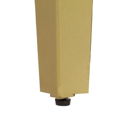 Konsolentisch Grau mit Messing 110 x 35 x 76 cm Mangoholz Massiv - Image 9