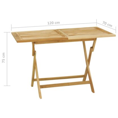 5-tlg. Garten-Essgruppe Teak Massivholz - Image 11