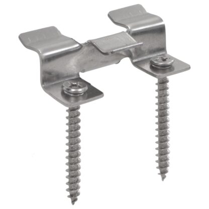 100 Stk. Deckclips mit 200 Schrauben Edelstahl - Image 3