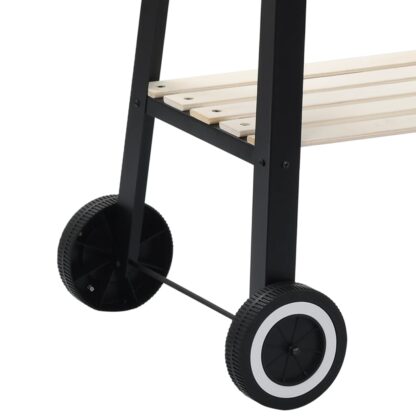 Holzkohlegrill Standgrill mit Rädern - Image 4