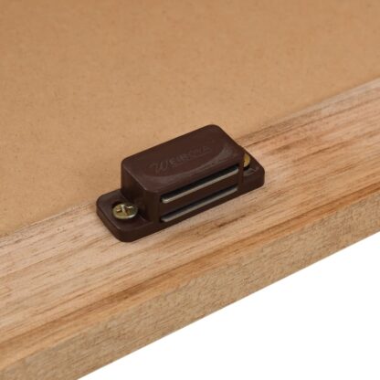 Waschbeckenunterschrank Massivholz Walnuss 66x29x61 cm - Image 5