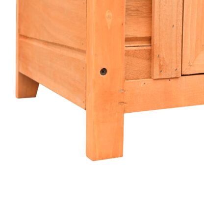 Katzenhaus 50x46x43,5 cm Kiefernholz & Tannenholz - Image 11