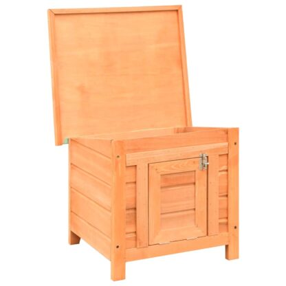 Katzenhaus 50x46x43,5 cm Kiefernholz & Tannenholz - Image 3