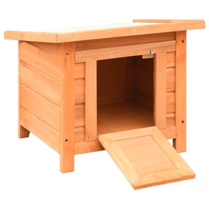 Katzenhaus 50x46x43,5 cm Kiefernholz & Tannenholz - Image 4