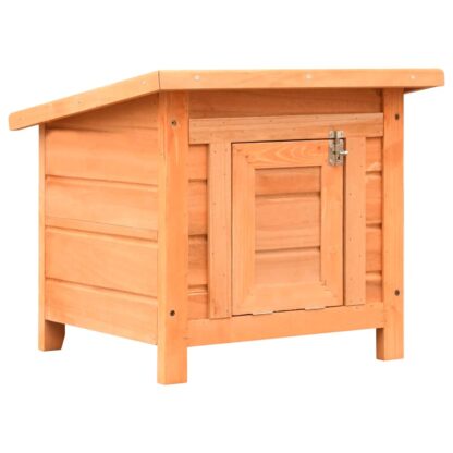 Katzenhaus 50x46x43,5 cm Kiefernholz & Tannenholz - Image 5
