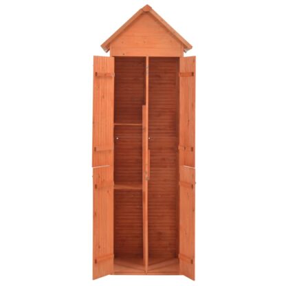 Garten-Geräteschuppen 71x60x213 cm Holz - Image 2