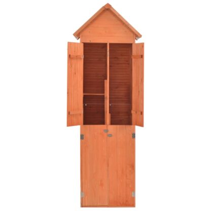 Garten-Geräteschuppen 71x60x213 cm Holz - Image 3