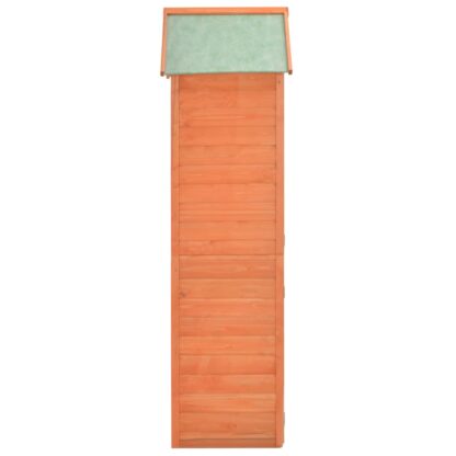 Garten-Geräteschuppen 71x60x213 cm Holz - Image 5