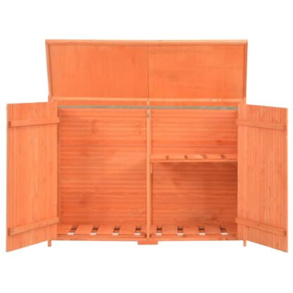 Garten-Geräteschuppen 128x42x91 cm Holz - Image 2