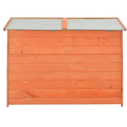 Garten-Geräteschuppen 128x42x91 cm Holz - Image 6