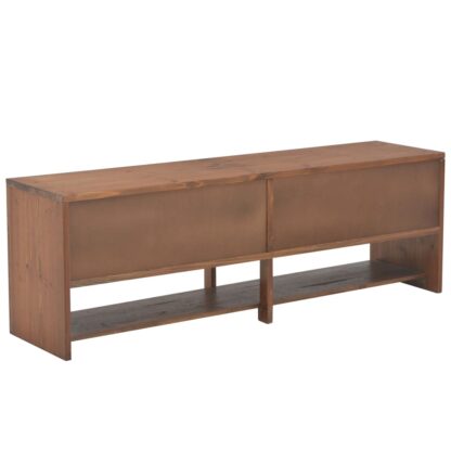 TV-Schrank mit 4 Schubladen 120x30x40 cm Massivholz Tanne - Image 3