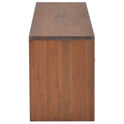 TV-Schrank mit 4 Schubladen 120x30x40 cm Massivholz Tanne - Image 5