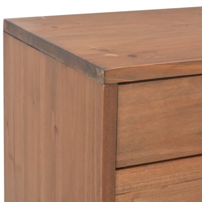 TV-Schrank mit 4 Schubladen 120x30x40 cm Massivholz Tanne - Image 7