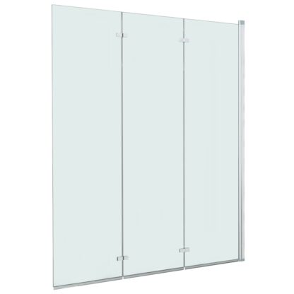 Faltbare Duschkabine 3 Paneele ESG 130 x 138 cm - Image 2