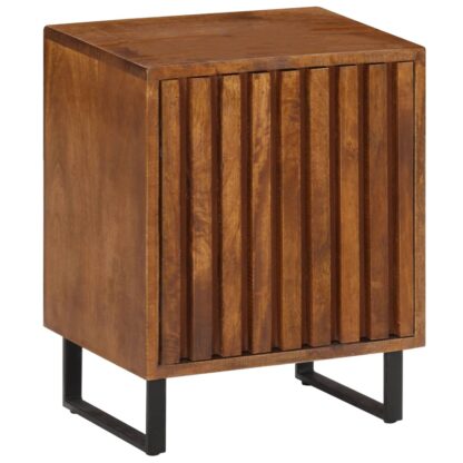 Nachttisch 40 x 30 x 50 cm Mangoholz Massiv - Image 3