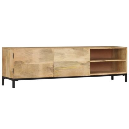 TV-Schrank 145 x 30 x 41 cm Mango-Massivholz