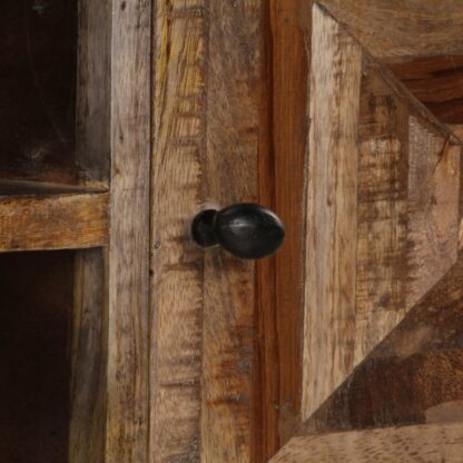 TV-Schrank 118x30x40 cm Massivholz Mango - Image 8