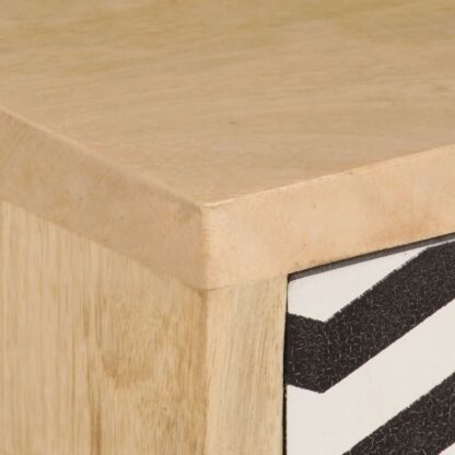 TV-Schrank 120x30x40 cm Massivholz Mango - Image 6