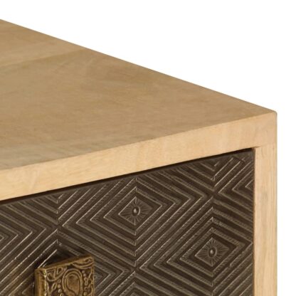 TV-Schrank 120x30x40 cm Massivholz Mango - Image 7