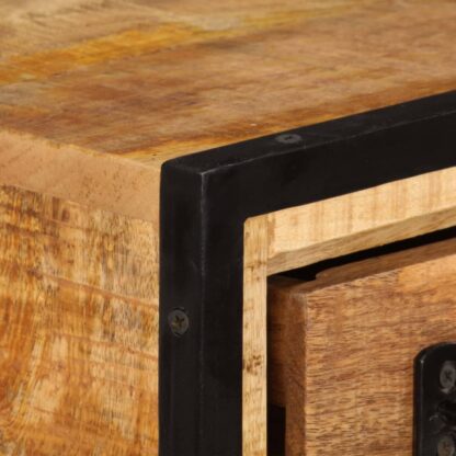 TV-Schrank mit Schubladen 120x30x40 cm Massivholz Mango - Image 7