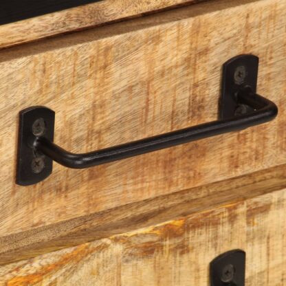 TV-Schrank mit Schubladen 120x30x40 cm Massivholz Mango - Image 8